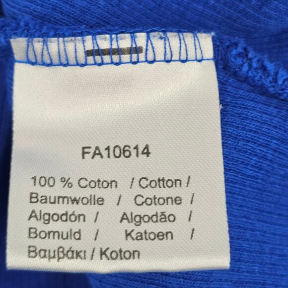 Authentic Lacoste Royal blue Cotton Quater Zip Sweatshirt Men's Size 3XL 3022 - Picture 6 of 8